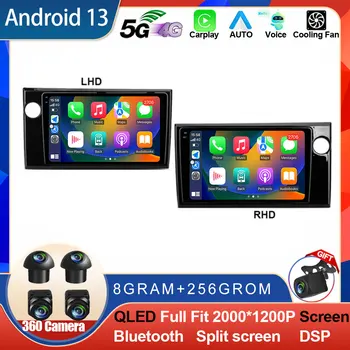 Android 13 Автомагнитола дляHonda BRV LHD RHD 2015 - 2019 Мультимедийный видеоплеер GPS Навигация Головное устройство Carplay Wifi + 4G DSP
