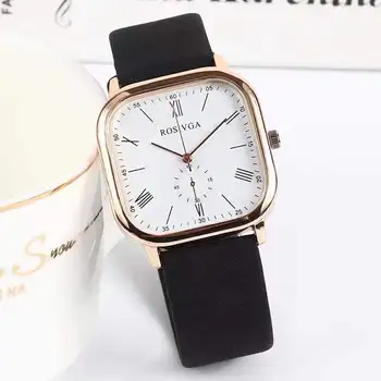 Модные женские часы Роскошные кожаные часы для женщин Женские кварцевые наручные часы Студенческие подарки Reloj Mujer