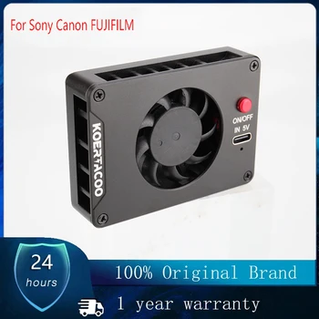 KOERTACOO Система охлаждения камеры Радиатор Вентилятор охлаждения для Sony Canon FUJIFILM Camera A7M4 ZVE10 XT4 FX30
