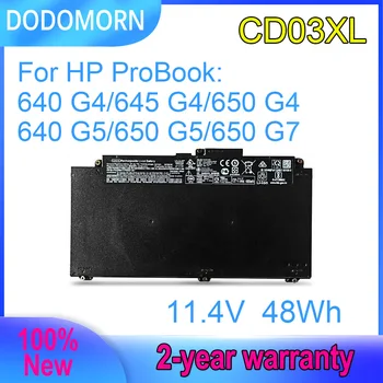 DODOMORN CD03XL Аккумулятор для ноутбука HP ProBook 640 G4,645 G4,650 G4,640 G5,650 G5,650 G7 серии HSTNN-UB7K HSTNN-IB8B 11,4 В 48 Втч