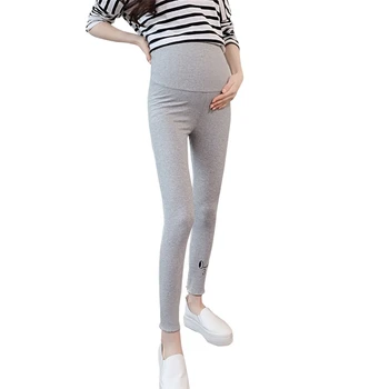 Брюки для беременных весна и осень 2020 новый живот подтяжка прилива мать дикая одежда для беременных женщин леггинсы корейская мода брюки для ног