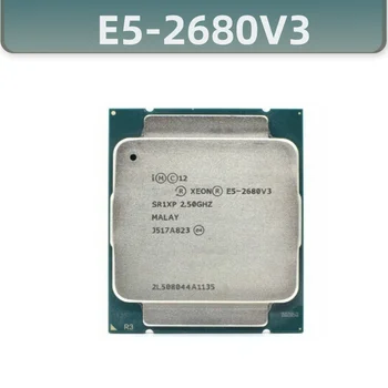 E5 2680 V3 Процессор SR1XP 2,5 ГГц 12 ядер 30 МБ Socket LGA 2011-3 CPU E5 2680V3