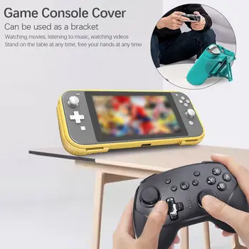  Крышка игровой консоли Прочная ударопрочная защитная оболочка геймпада Нескользящая защита от царапин для Nintendo Switch Lite