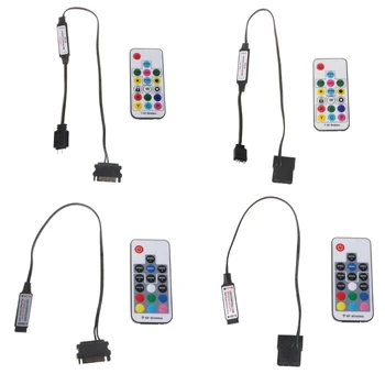 RGB светодиодный контроллер RF Беспроводной пульт дистанционного управления для ПК Компьютер для чехла