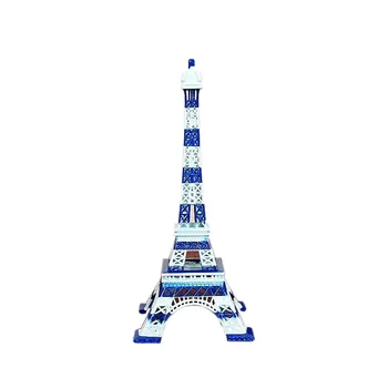 Новая красочная Франция Париж Эйфелева башня Модель Украшение дома Металлическая модель