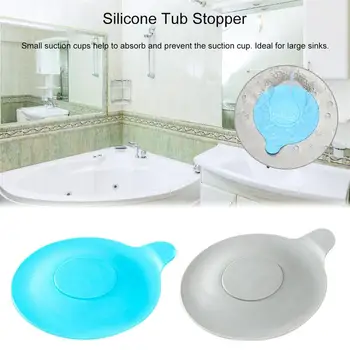 Pack Сливная пробка для ванны Силиконовая пробка для воды Сливная пробка Крышка Капля Воды Дизайн для ванной комнаты Прачечная Кухня