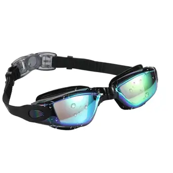 Широкий объектив Водонепроницаемые очки для плавания Защита от ультрафиолета Регулируемый дизайн ремешка Идеальные очки для взрослых Мужчины Женщины