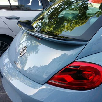  Использовать для VW Beetle 2013--2016 Спойлер ABS Пластиковая ковка Углеродное волокно Вид заднего багажника Крыло Автомобильный обвес Аксессуары