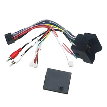  Автомобильный аудио 16-контактный адаптер шнура питания Аудио жгут проводов с Canbus Box для B200 / W211 / ML / / 2005-2011