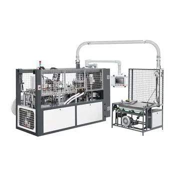 90 шт./мин производитель автоматических машин для производства бумажных стаканчиков высокоскоростная машина для одноразовых стаканчиков машина для формования чая