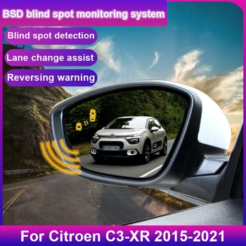 Авто BSD BSD BSM BSA Предупреждение о слепой зоне Зеркало привода Задний радар Микроволновая система обнаружения для Citroen C3-XR 2015-2021