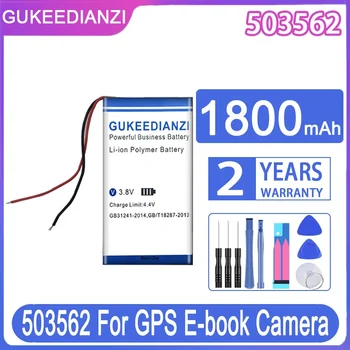 GUKEEDIANZI Сменный аккумулятор 1800 мАч для GPS PDA DVD Bluetooth Recorder Электронная книга Камера 503562 Bateria