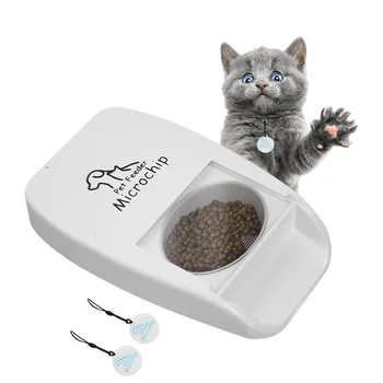 Microchip Pet Feeder Автоматическая кормушка для домашних животных делает прием пищи без стресса, подходит как для влажного, так и для сухого корма
