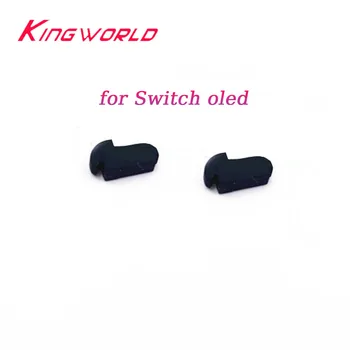 Сменные противоскользящие накладки для игровой консоли Switch NS OLED Нескользящие резиновые игровые аксессуары Ремонт