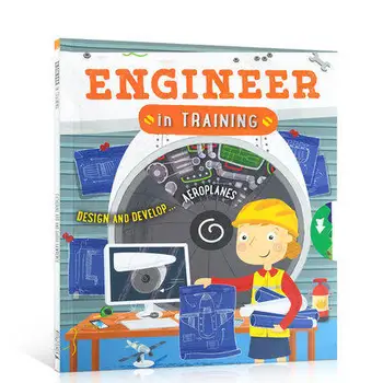 Инженер В Обучении Раскрашивание Английский Занятие Рассказ Картинка Книга Для Детей