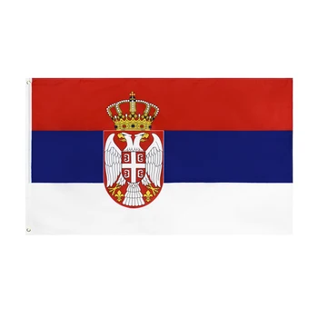 90x150 см Флаг Республики Сербии Сербии Для украшения