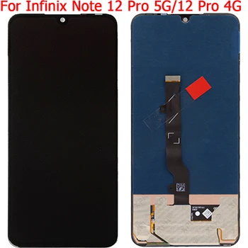 Оригинальный ЖК-дисплей для Infinix Note 12 Pro X676 X671 Экран дисплея с рамкой 6,7-дюймовый ЖК-дисплей Infinix Note 11 Note 12 X663