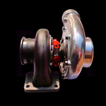 Универсальный фланцевый корпус турбины T3 Vband, высокопроизводительный турбокомпрессор на шарикоподшипниках с колесом компрессора для тюнинга Civic