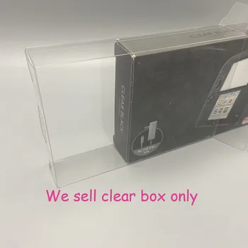 10 шт. Прозрачная ПЭТ-крышка коробка для 2DS Для версии 2DS для Японии США версия игровая консоль дисплей