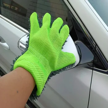 Новые пятипалые медвежьи лапы Перчатки для мойки автомобиля Инструменты для чистки не повредят Автомобильная краска Тряпки для чистки автомобилей