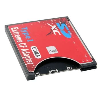 Новый чехол для карт SD в CF Поддержка беспроводного адаптера WIFI SD Card Type i Зеркальная камера Красный