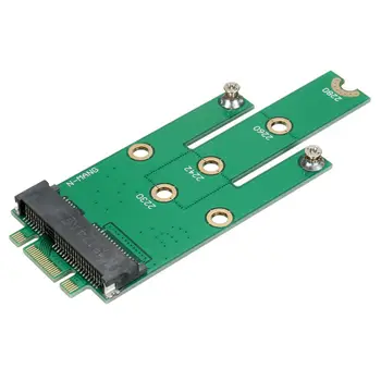 Плата адаптера интерфейса Msata Mini PCI-E 3.0 на адаптер интерфейса Ngff M.2 B Key Sata
