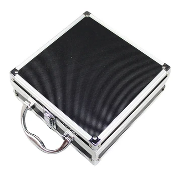 Ящик для инструментов из алюминиевого сплава Ящик для хранения аксессуаров Практичный алюминиевый чемодан Небольшой ящик для хранения инструментов Простой в использовании Простой в хранении