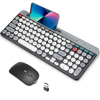 896F Bluetooth-совместимая клавиатура и мышь с беспроводным подключением 2.4G