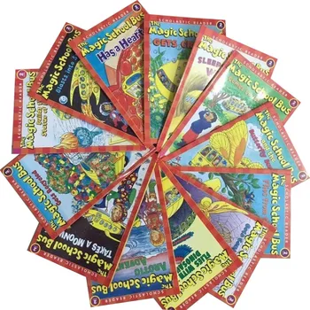 Волшебный школьный автобус 23 книги Научные книги Дети Чтение историй Книги для детей Книжный набор Развивающие игрушки Новый Горячий Либро