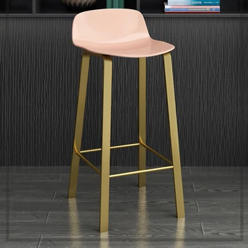 Кухня Скандинавские барные стулья Стойка Ресторан на открытом воздухе Офис Барные стулья Дизайнер Домашняя мебель YY50BC