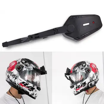 Мотоциклетный шлем Универсальные аксессуары для безопасности стеклоочистителей IP5 с зарядкой стеклоочистителя Наиболее совместимый с козырьком Водонепроницаемый R1E1