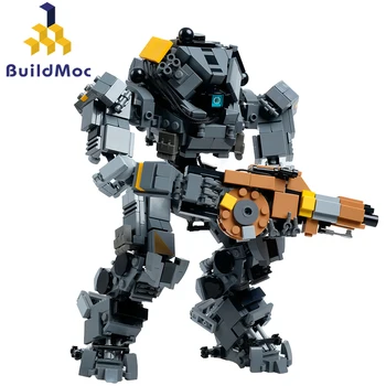 BuildMoc Titanfalled 2 BT-7274 Титановый жнец ионного класса Титан Набор моделей строительных блоков Меха-робот Фигурка Нортстар Кирпичная детская игрушка