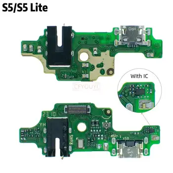 Для гибкого кабеля USB-порта зарядки Infinix S5 / S5 Lite X652 X652B X652C
