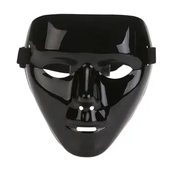 маскарадная маска маскарадная маска модная черная полнолицевая маска маска на хэллоуин маска для хип-хоп костюма выпускной вечер уличные танцы взрослые