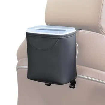  Автомобильный мусорный бак для заднего сиденья Компактный мусорный бак для внедорожника Заднее сиденье Авто Чистящие средства для путешествий Camper Auto Truck Convertible