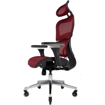 Эргономичное офисное кресло Nouhaus Ergo3D - Кресло на колесиках с регулируемым 4D-подлокотником, 3D-поясничной опорой и лезвийными колесами