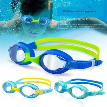 Лето Женщины Мужчины Очки для плавания Близорукость Профессиональные очки для дайвинга Антизапотевающие диоптрийные прозрачные линзы Очки для бассейна с пластиковой коробкой