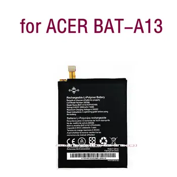 НОВЫЙ высококачественный телефонный аккумулятор 3,8 В 2000 мАч для аккумулятора телефона ACER BAT-A13