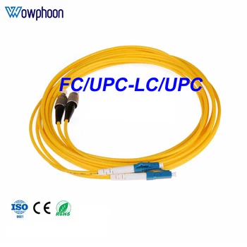 FC / UPC-LC / UPC Оптоволоконный патч-корд Симплекс FTTH SM Одномодовый 1 м / 3 м / 5 м / 10 м / 20 м Волоконно-оптический соединительный кабель