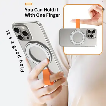 Универсальный держатель кольца на палец Подставка Ручка Вращение на 360 градусов для мобильного телефона Авто Магнитное крепление Телефон Задняя наклейка Кронштейн