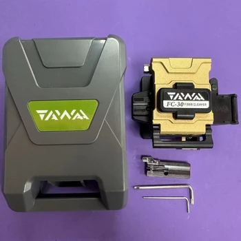  Волоконно-оптический скалыватель TAWAA FC-30 Ручное устройство с двойным креплением Стандартная резка ножа менее 0,5 градуса 48000 раз срок службы лезвия