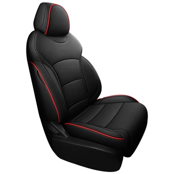 Aoto Чехлы для автомобильных сидений Специальная настройка для Geely Geometry C EV Год Полностью покрыт передним и задним комплектом