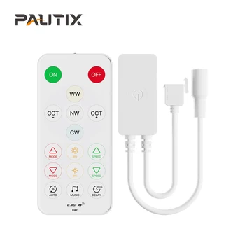 PAUTIX CCT Светодиодная лента Контроллер DC5V-24V SP642E Bluetooth App 2.4G RF Remote Functional Control Светодиодная лента Диммер