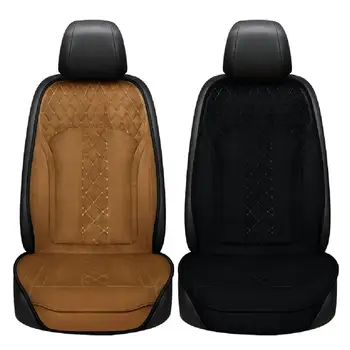  Универсальная подушка сиденья автомобиля с подогревом и 2 уровнями грелки для внедорожника Auto Vehicle Аксессуары из прочного материала