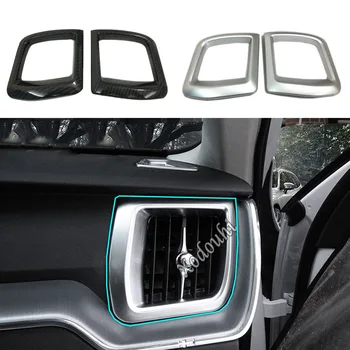Для Volvo XC60 2018 2019 2020 2021 2022 2023 Стайлинг кузова автомобиля Внутренняя крышка Отделка передней части кондиционера Выход вентиляционной рамы