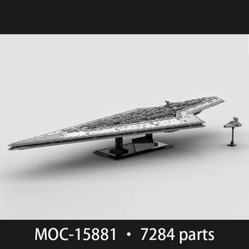7284 детали Класс экзекьютор Звездный дредноут MOC-15881 Модель Строительные блоки для взрослых Конструктор Развивающие игрушки Подарок