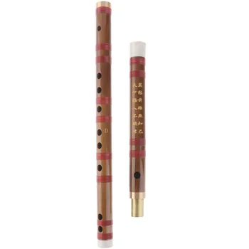 1 шт. Бамбуковая флейта в китайском стиле Вводная флейта для начинающих студентов (клавиша D)