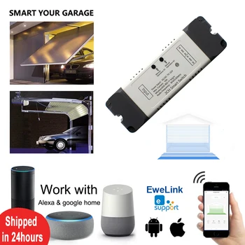 EWeLink Alexa Echo APP contrôleur de porte de garage universel intelligent ouvre-porte de garage Google Home