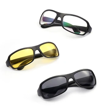 Мужские очки Высококачественные антиавтомобильные светоотражающие очки вождения Антибликовое ночное видение Очки водителя Дневное ночное видение