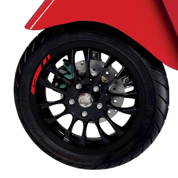 Для Vespa Sprint GTS 50 125 150 250 300 Super Мотоцикл Наклейка на колесо Обод Светоотражающая наклейка